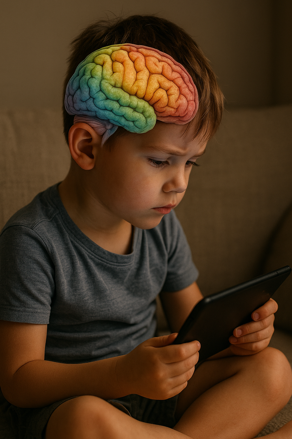 O Impacto do Excesso de Telas no Desenvolvimento Cerebral Infantil